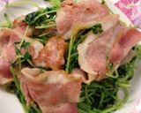 ベーコンと豆苗のソテー作り方5写真