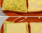 *アボカドエッグチーズのホットサンド*作り方3写真