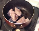スペアリブと大根のめんつゆ煮作り方3写真