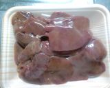 鶏レバーのごまあえ作り方1写真