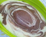 HM☆レンジで簡単マーブルスポンジケーキ作り方5写真