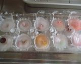 お子様バレンタイン♡卵パックでチョコ卵作り方5写真