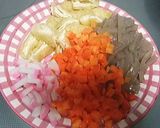 鶏と残り物の炊込みご飯作り方2写真