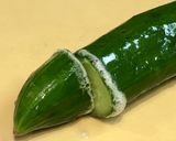簡単☆材料１つ時短10秒♬きゅうりサラダ作り方1写真
