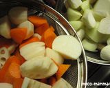 鶏と根菜の洋風塩煮作り方1写真