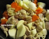 鶏と根菜の洋風塩煮作り方3写真