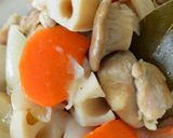 鶏と根菜の洋風塩煮作り方6写真