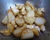 絶妙☆里芋カマンベール～わさび醤油味～作り方4写真