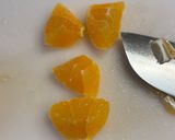 みかんをフルーツ盛り用に食べやすくカット作り方4写真