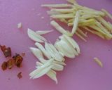 生姜×にんにくのペペロンチーノ作り方1写真