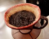 深煎り豆で作る喫茶店のコーヒーゼリー作り方3写真