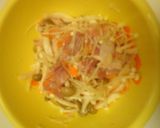 塩糀で味付け鶏肉ときのこの炊き込みご飯！作り方5写真