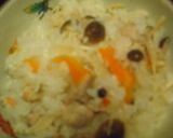 塩糀で味付け鶏肉ときのこの炊き込みご飯！作り方8写真