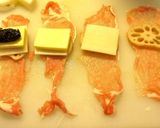豚肉巻きのチーズと根菜もちもち天ぷら♪作り方2写真