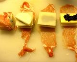 豚肉巻きのチーズと根菜もちもち天ぷら♪作り方3写真