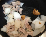 ちょっとのお肉で大根の和風コク味噌炒め作り方6写真