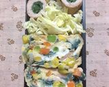 豚のニラ巻き香りたつマヨポン酢炒め作り方8写真