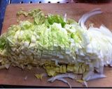 白菜サラダ作り方1写真