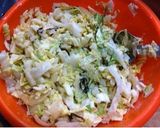 白菜サラダ作り方5写真