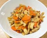 蓮根とにんじんとちくわのきんぴら作り方5写真