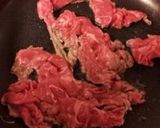 ささっと！牛肉とごぼうのみぞれ煮作り方3写真