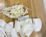 野菜たっぷり・にんにくソース焼きそば作り方2写真