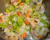 ストック野菜の具だくさんミネストローネ作り方3写真