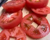 トマトの豚バラ巻き巻き作り方1写真