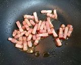 秋簡単昼食夕飯！ワンパンきのこのバター醤油パスタ作り方2写真