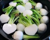 柔らか＊カブところころ肉団子のスープ煮作り方3写真