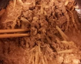 ささっと！牛肉とごぼうのみぞれ煮作り方5写真