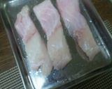 ヘルシー！たらの青海苔焼き★作り方1写真