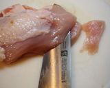 【下味はめんつゆ！簡単！】鶏の天ぷら作り方1写真