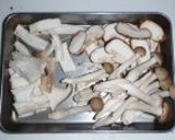 鶏もも肉ときのこの酢醤油炒め作り方2写真