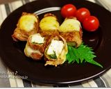 豚の塩麹豆腐巻き味噌チーズ焼き作り方4写真