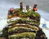 地層ケーキ作り方5写真
