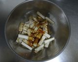 シャキシャキごぼうの うまうま唐揚げ作り方2写真