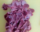 おやじ犬特製！砂肝の粕醤油炒め作り方1写真