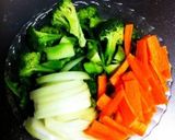 まるごと！ブロッコリーのポタージュ＊作り方1写真