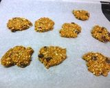 オートミールとクルミの味噌クッキー作り方3写真