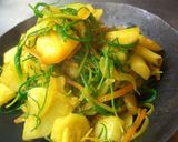 南インド風★菊芋のサブジ♪スパイス炒め作り方5写真