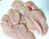 むね肉でも柔らか美味しい！マヨ醤油焼き♪作り方1写真