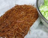 そうめんでパリパリ美味しいサラダ作り方3写真