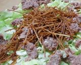そうめんでパリパリ美味しいサラダ作り方4写真