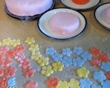 マシュマロフォンダントでデコケーキ作り方7写真