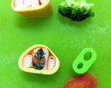 キャラ弁☆仮面ライダーフォーゼのおかず作り方8写真