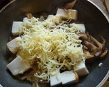 舞茸・豆腐・チーズの卵あんかけ＊おろし丼作り方7写真