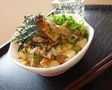 舞茸・豆腐・チーズの卵あんかけ＊おろし丼作り方15写真
