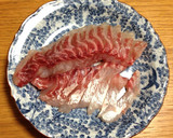 鯛の皮の酢の物作り方6写真