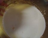 向井理♡菜っ葉のクリームソースかけご飯作り方4写真